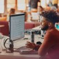 Poly Voyager Focus 2-M Trådløs Kabling Headset Sort Poly Voyager Focus 2-M Trådløs Kabling Headset Sort